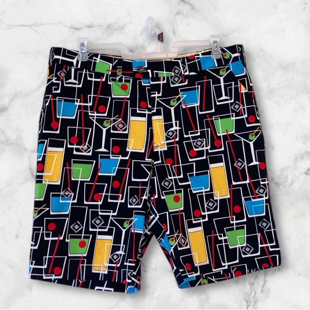 Loudmouth HAPPY HOUR Golf Shorts Men’s Size 38